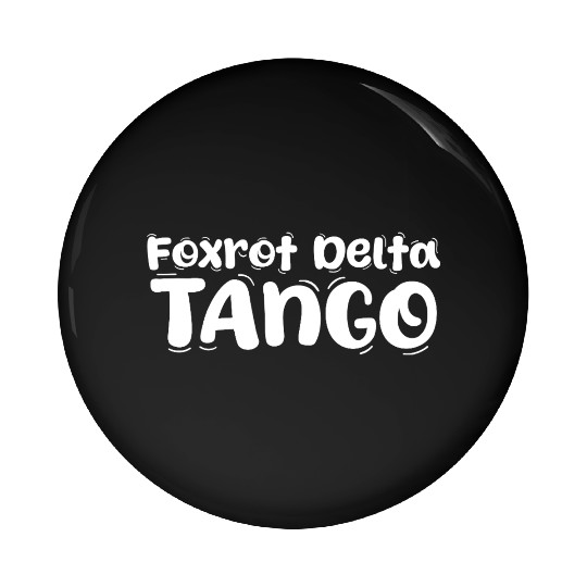 Foxtrot Delta Tango Pin Buttons
