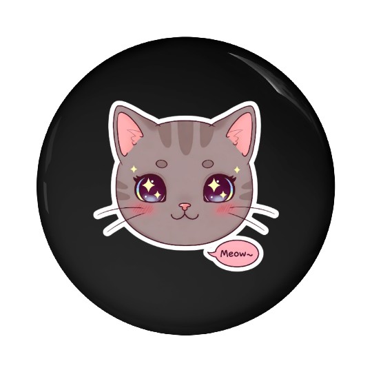 Kawaii Cat – Ultimate Cute Cat Aesthetic Pin Buttons