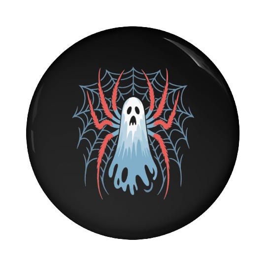 Ghost Spider Scream Pin Buttons