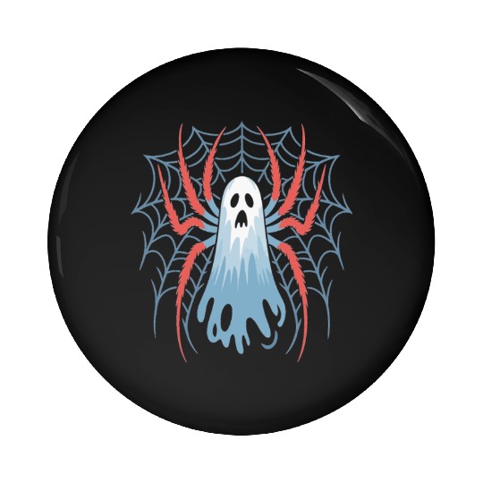 Ghost Spider Scream Pin Buttons