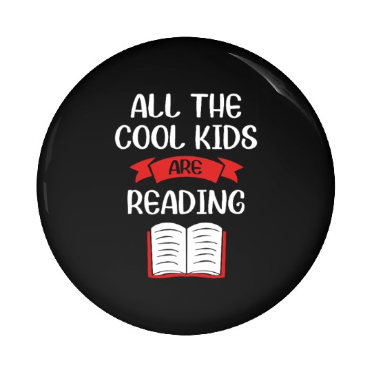 Reading Teacher Library Book Pin Buttons