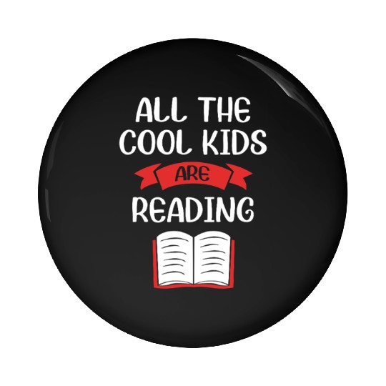 Reading Teacher Library Book Pin Buttons