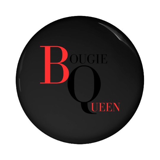 Bougie Queen Red&Black Pin Buttons