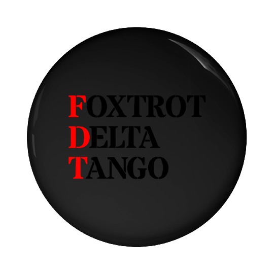 Foxtrot Delta Tango Pin Buttons