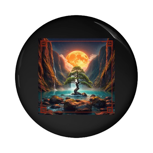 Harmonious Night 7 Pin Buttons