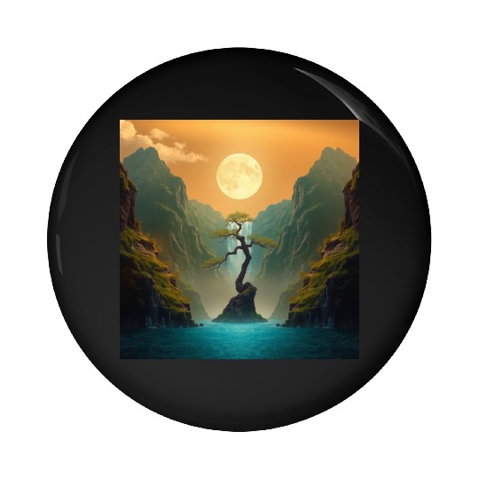 Harmonious Night 13 Pin Buttons