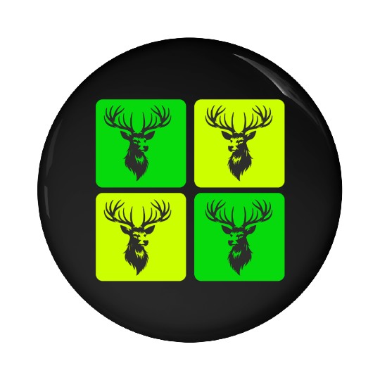 Majestic Deer - Symbol Of The Wilderness Pin Buttons