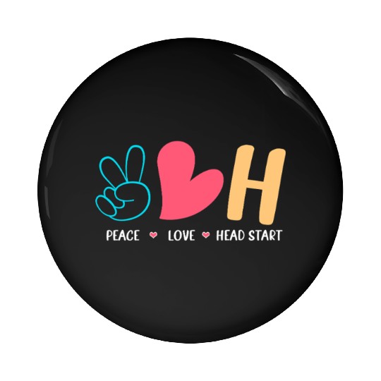 Head Start Crew School Teacher Pin Buttons