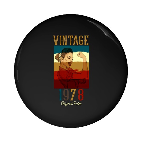 Vintage 1978 – Original Parts Pin Buttons