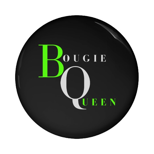 Bougie Queen Lime& Gray Pin Buttons