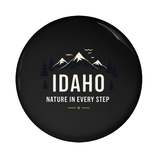 Idaho Nature In Every Step (2) Pin Buttons