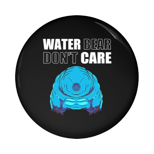 Tardigrade Science Biology Moss Pig Pin Buttons