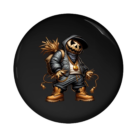 Scare Swag – Hooded Harvest Hustler Pin Buttons