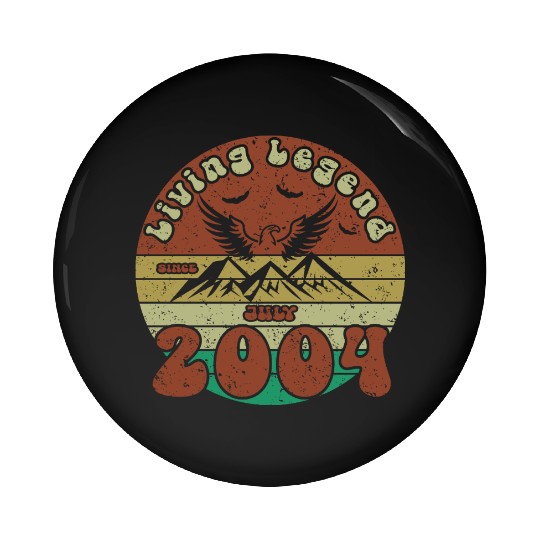 21st birthday Living Legend since VIN 07/2004 Pin Buttons