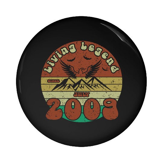 16th birthday Living Legend since VIN 07/2009 Pin Buttons