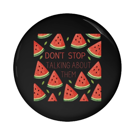 watermelon triangles Pin Buttons