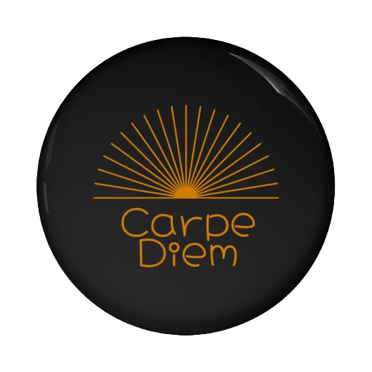 Carpe Diem Pin Buttons