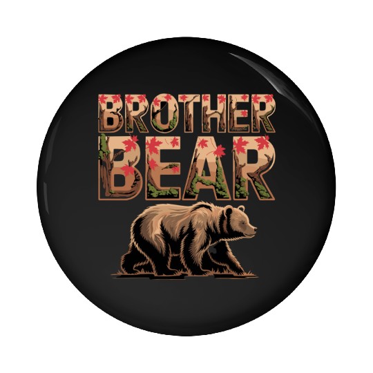 Brother Bear Wilderness Adventure Graphic with Pin Buttons