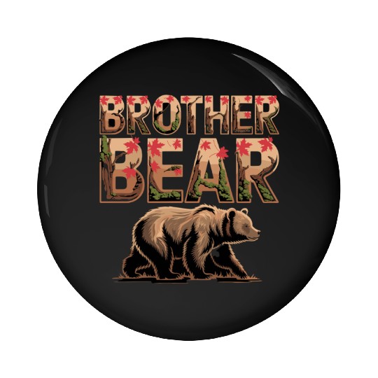 Brother Bear Wilderness Adventure Graphic with Pin Buttons