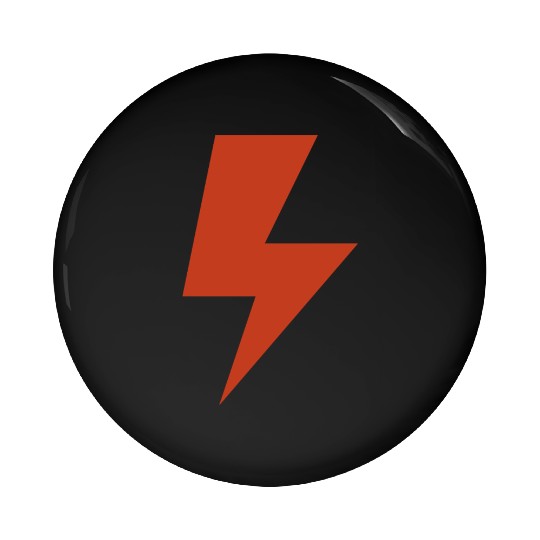 Yellow Orang Minimalist Gaming Pin Buttons