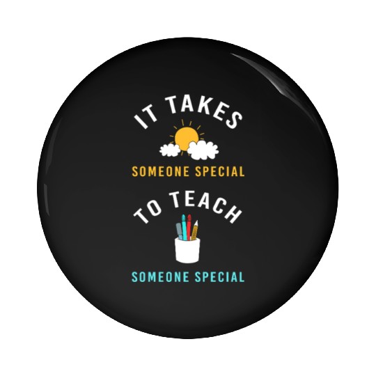 Sped Teacher Education Autism Pin Buttons