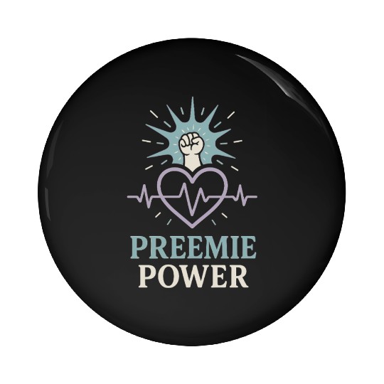 NICU Parent Pride Preemie Warrior Neonatal Pin Buttons