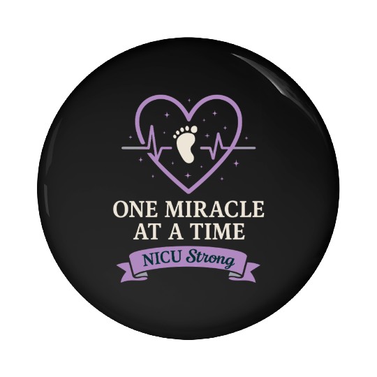 NICU Parent Pride Preemie Warrior Neonatal Pin Buttons