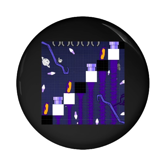 Climb Like a Penguin Pin Buttons