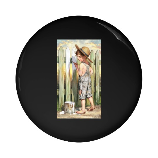 a vintage inspired charcoal and colored Gnkjj Pin Buttons