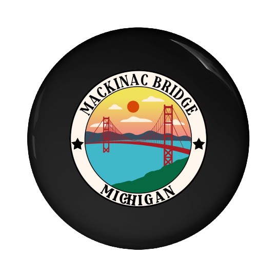 Mackinac Island Pin Buttons