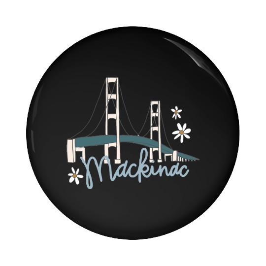 Mackinac Island Pin Buttons