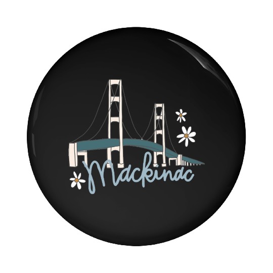 Mackinac Island Pin Buttons