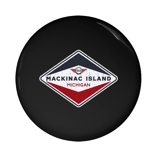 Mackinac Island Pin Buttons