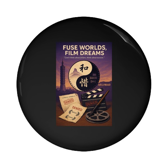 Fuse Worlds, Film Dreams Hollywood Pin Buttons