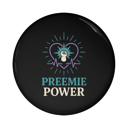 NICU Parent Pride Preemie Warrior Neonatal Pin Buttons