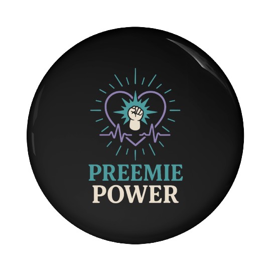 NICU Parent Pride Preemie Warrior Neonatal Pin Buttons