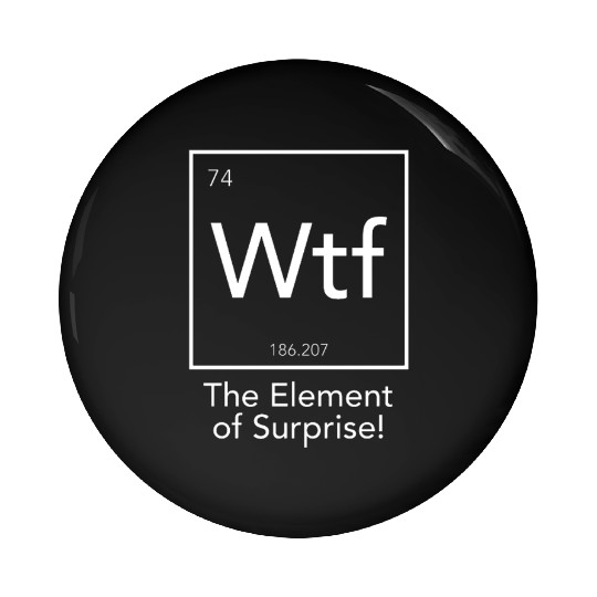 The Element of Surprise Pin Buttons