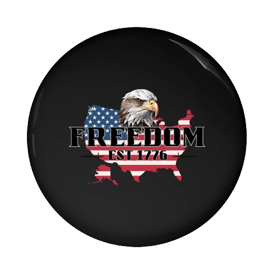 Freedom Pin Buttons