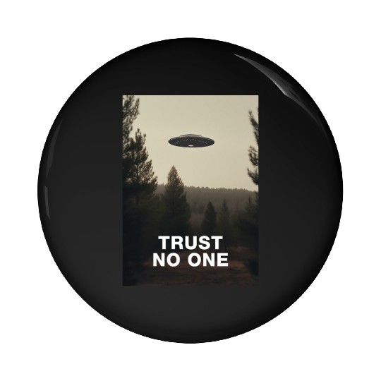 Trust No One/The X-Files poster, S01E24 1994 Pin Buttons