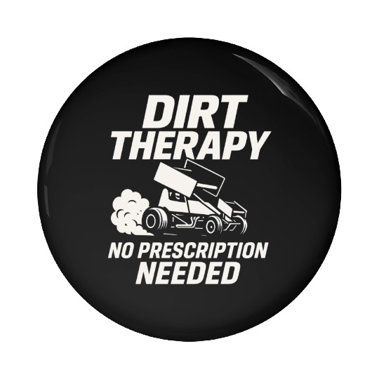 Sprint Car Racing Dirt Track Speed Oval Race Pin Buttons