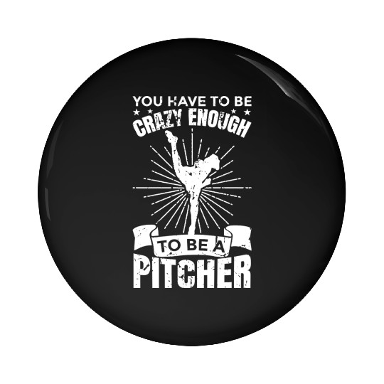 Baseball Pitcher Pin Buttons