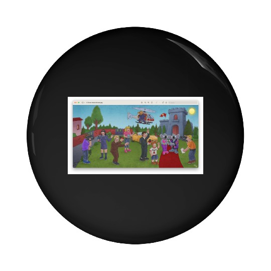 Koala Kimono Pin Buttons