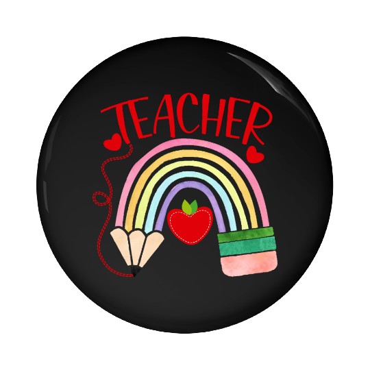 TEACHER Pin Buttons, TEACHER APPRECIATION Pin Buttons