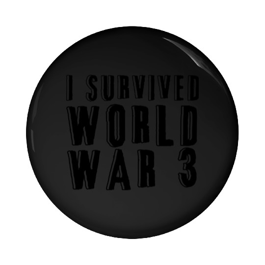 I SURVIVED WORLD WAR 3 Pin Buttons