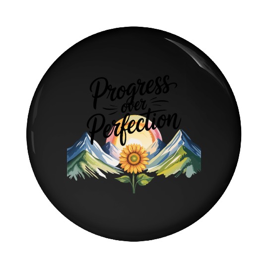 Motivational Growth Mindset Quote Pin Buttons