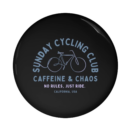 Sunday Cycling Club Pin Buttons