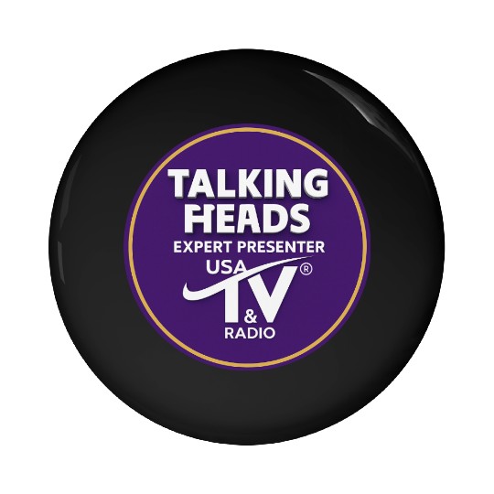 Talking Heads – Expert Presenter Series Pin Buttons