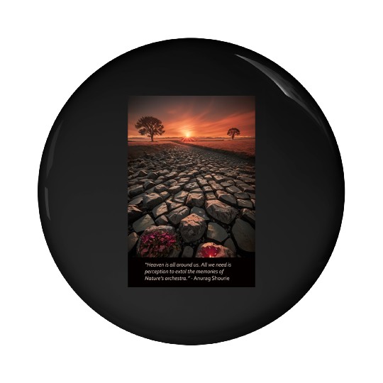 Nature's Orchestra Pin Buttons