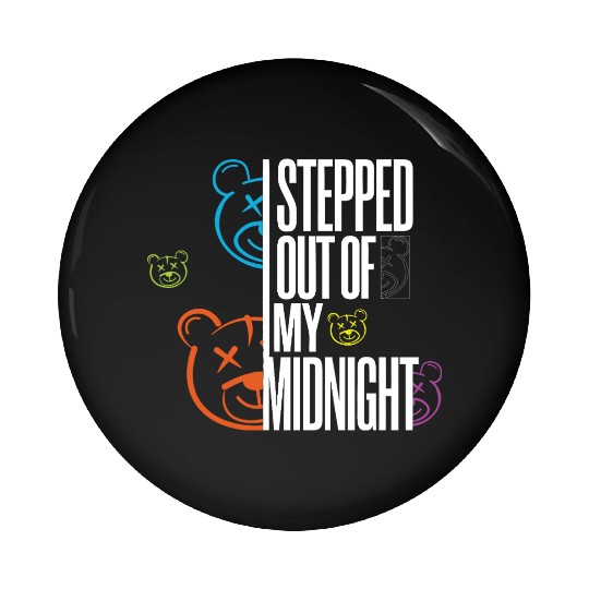 Indie Bear  Pin Buttons