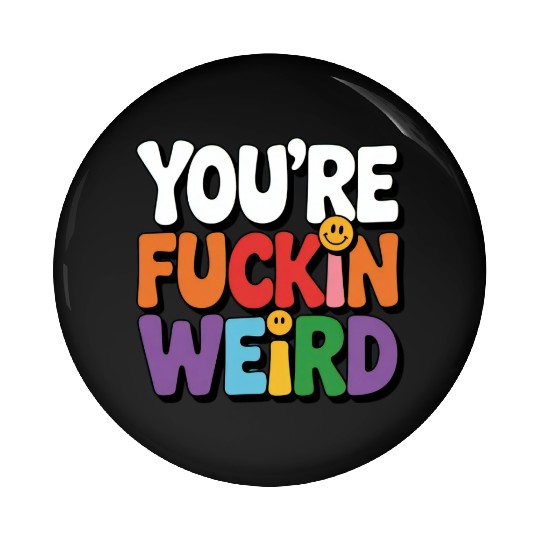 Colorful Affirmation Statement Pin Buttons